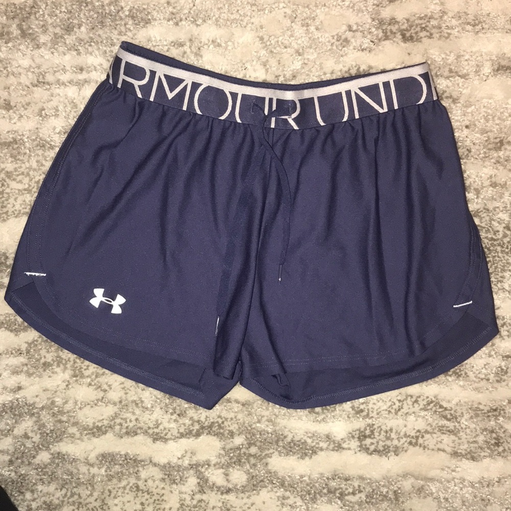 Navy Blue UA Shorts